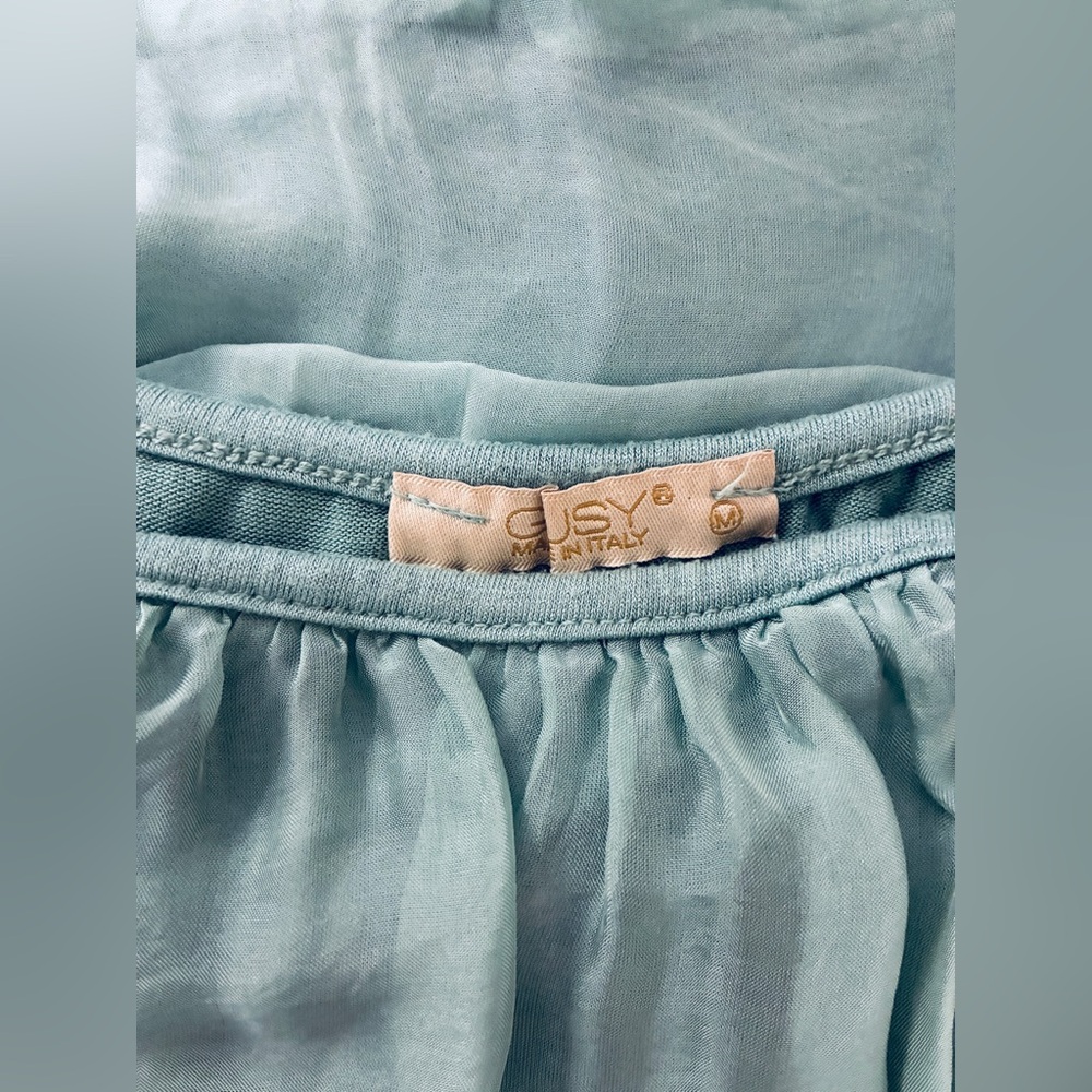 Elegant Teal Women's Top - Picture 6 of 8